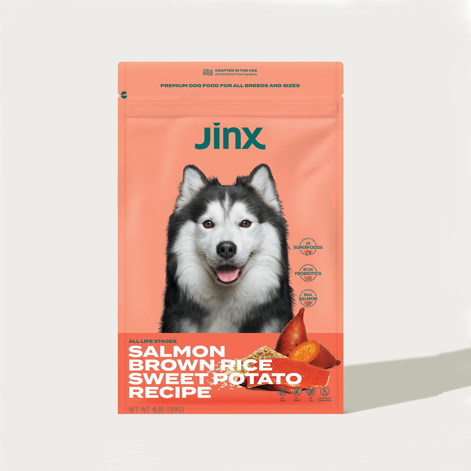 Jinx Dog Kibble: Salmon Sweet Potato