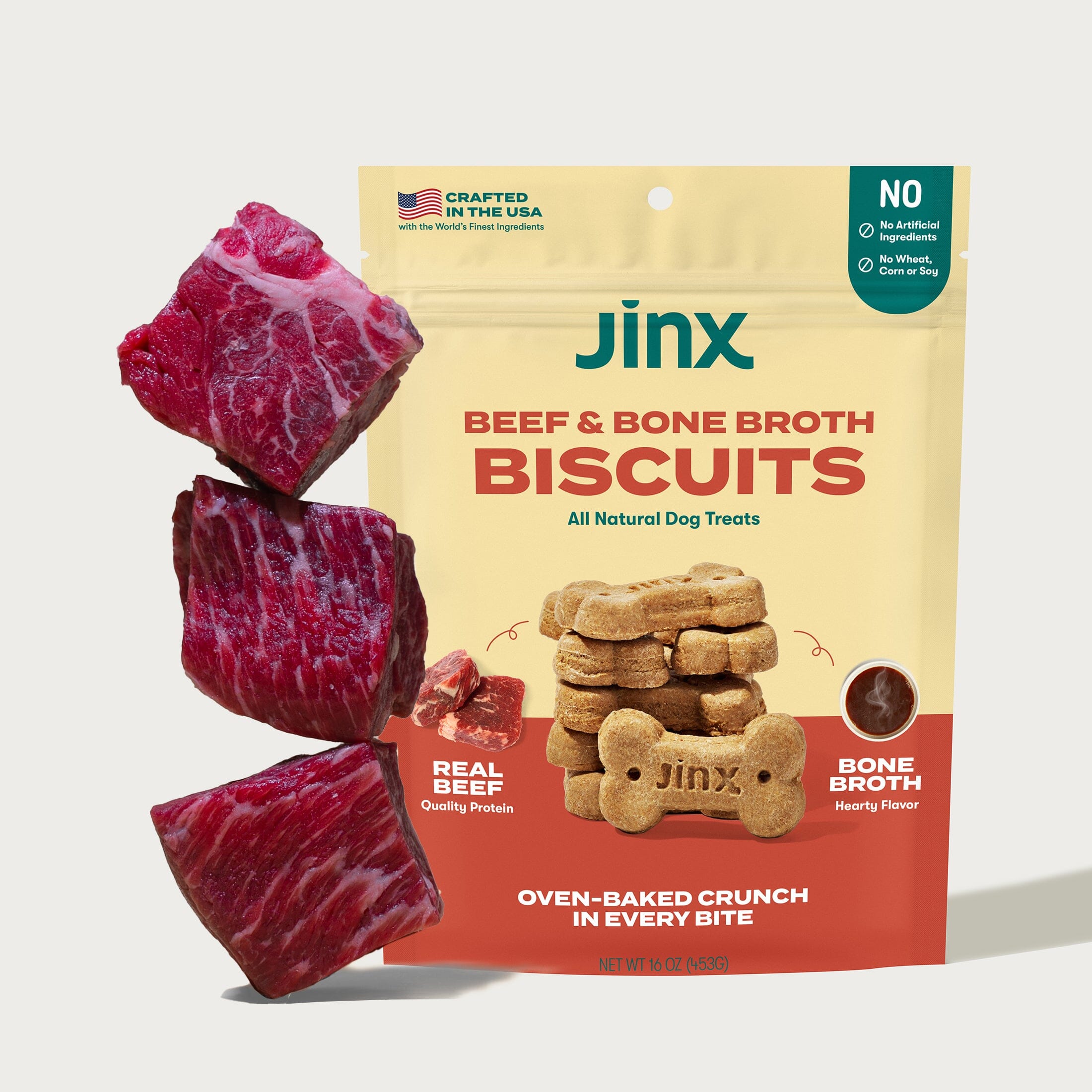 Bone Broth Biscuit Duo Dog Treats Jinx