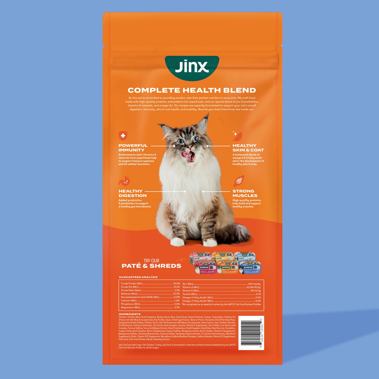 Cage-Free Chicken Dry Cat Food With Bone Broth | Jinx