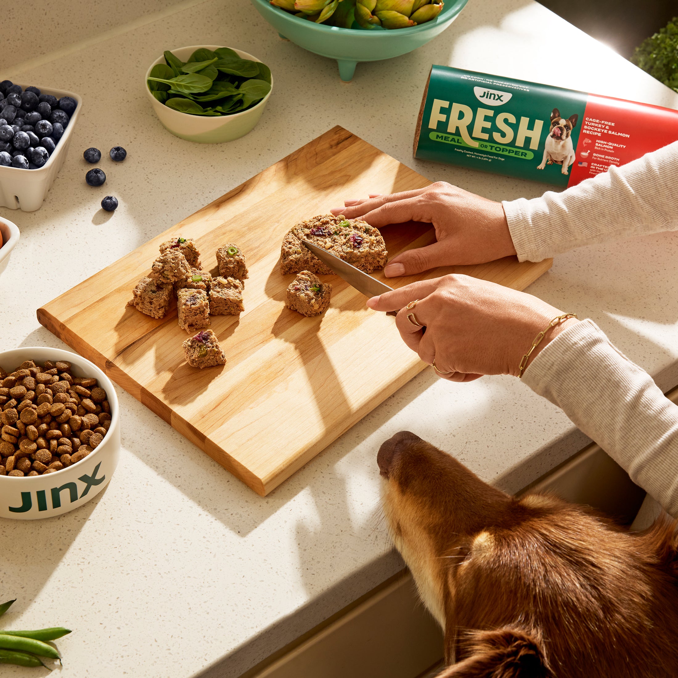 Shop Grain-Free Tuna Dog Food With Chicken: Wet Food – Jinx