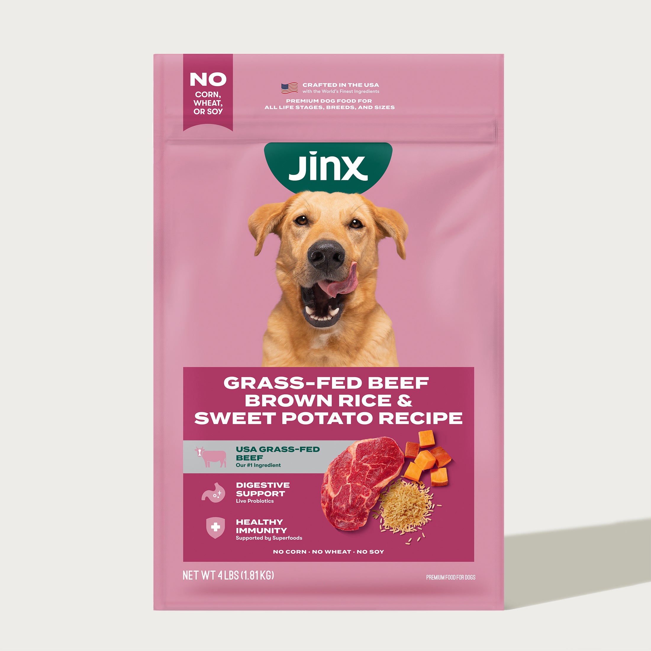 Dry Dog Food Made With Real Proteins | Jinx