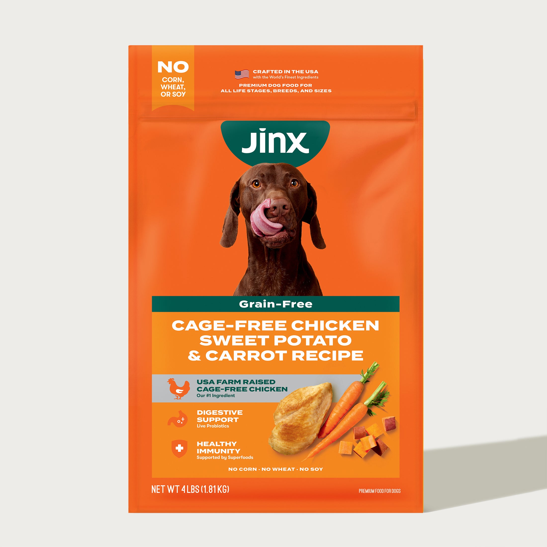 ドッグフード yukio Grain-Free Atlantic Salmon Dog Food | Energy & Wellness – Jinx