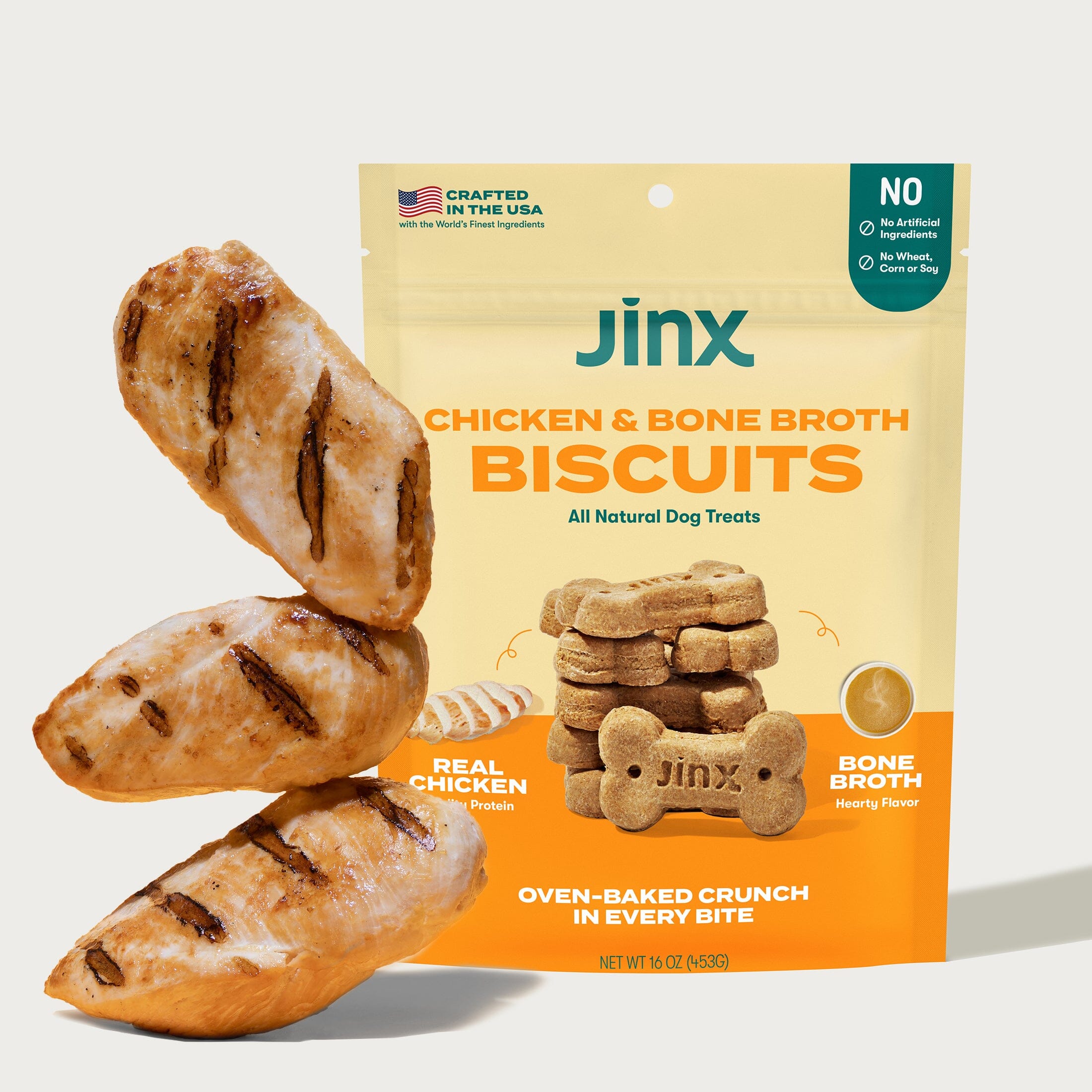 Bone Broth Biscuit Duo Dog Treats Jinx 