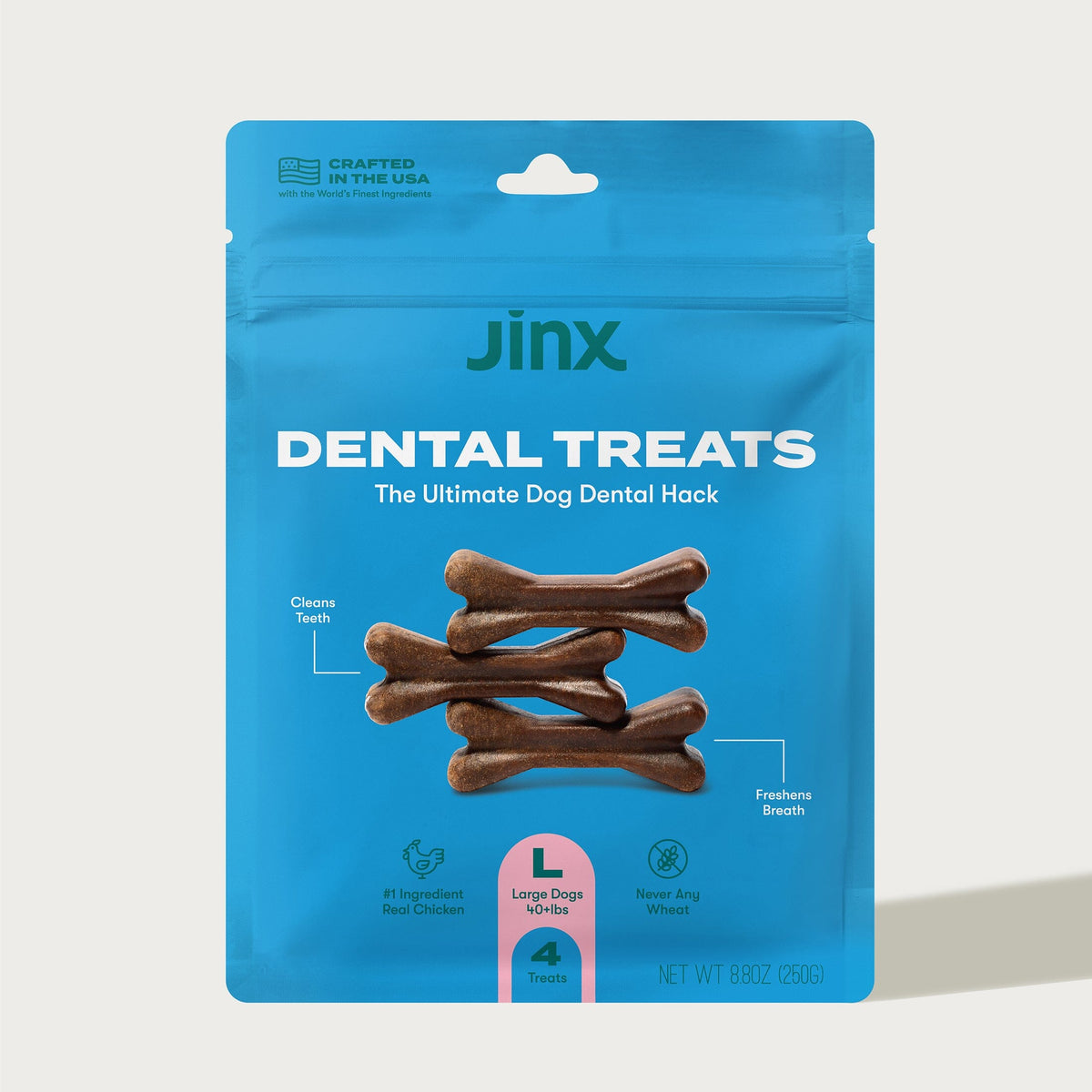 Dog Dental Chews Made With All Natural Ingredients Jinx