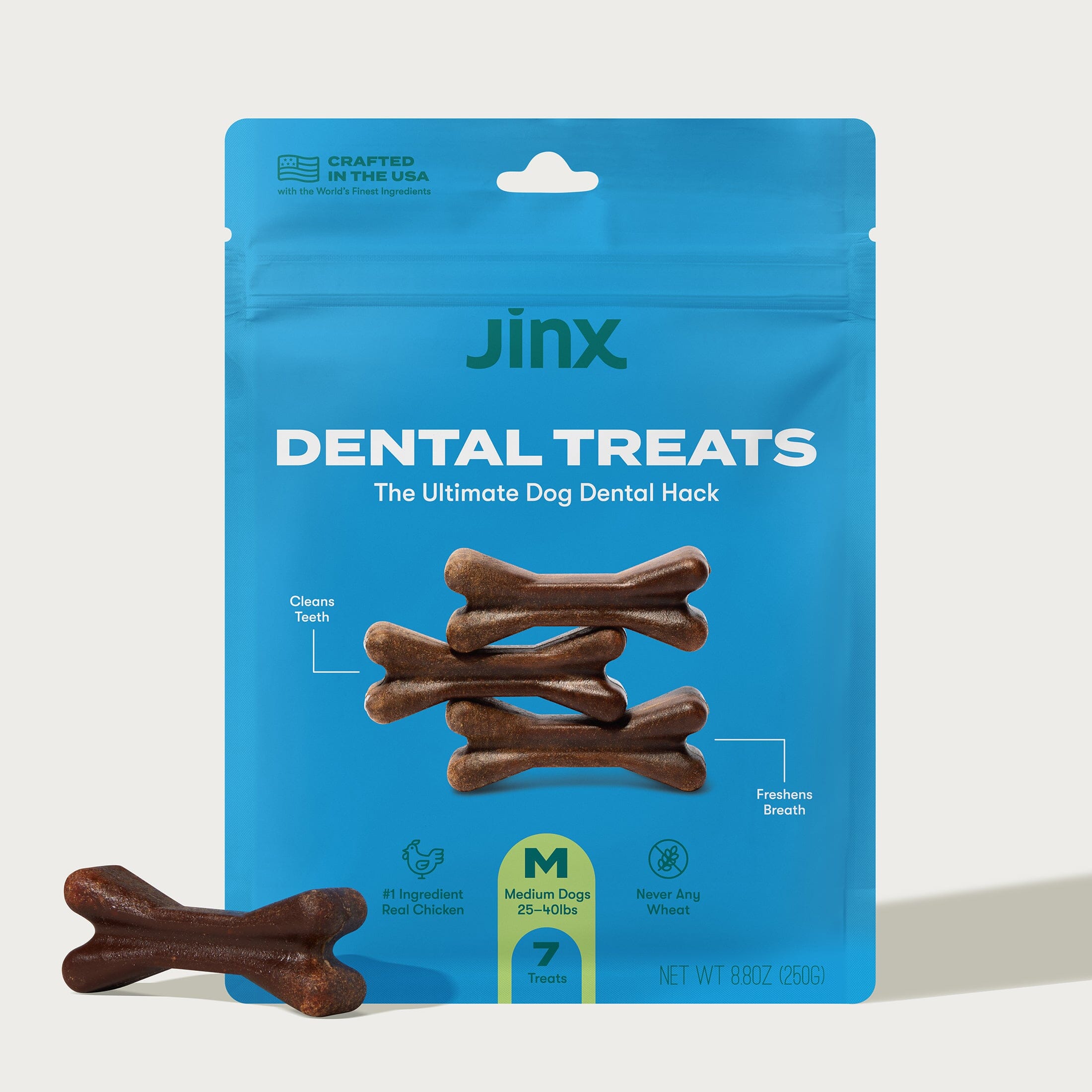 Dental Treats - Medium (for 25-40 lb dogs) Jinx 
