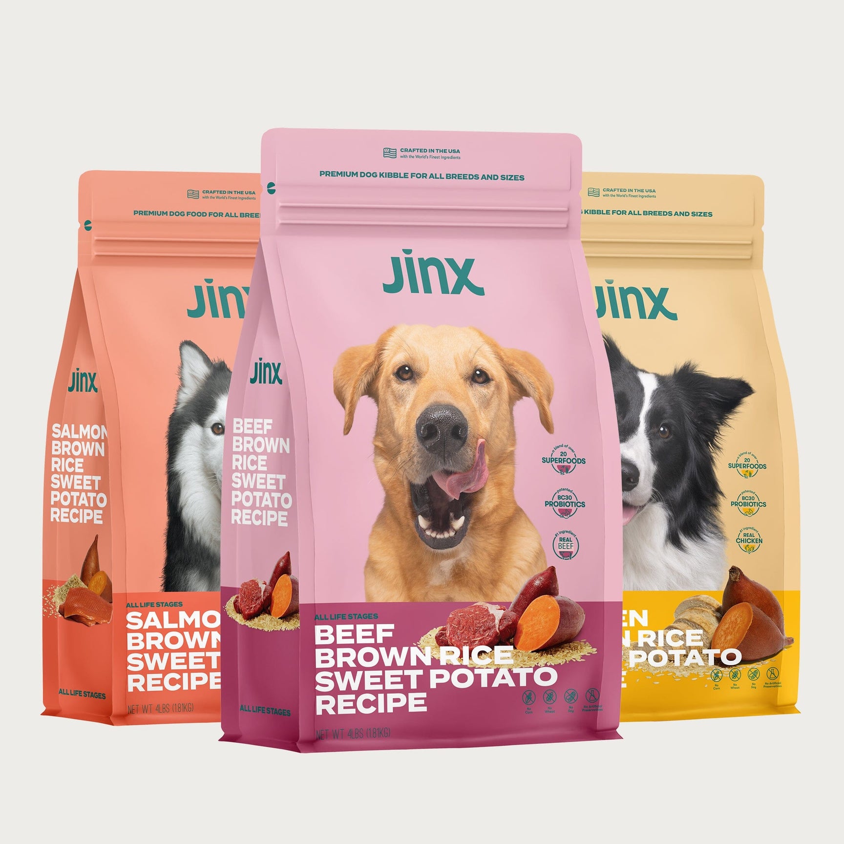 Shop High Quality, GrainFriendly Dog Kibble Samples Jinx